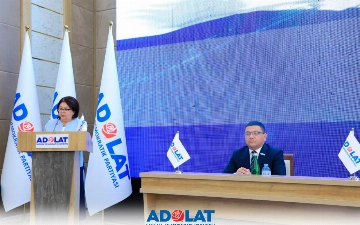 Кандидат в Президенты от партии «Адолат» Робахон Махмудова встретилась с избирателями Джизакской области