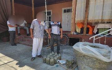 В одном из домов Ферганы нашли почти 40 кг наркотических веществ