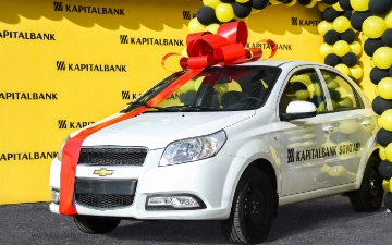 «Капиталбанк» вручил третий автомобиль победителю розыгрыша