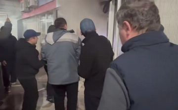 В одном из магазинов на рынке «Кадышева» произошел пожар