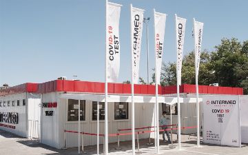 Медицинский центр INTERMED INNOVATION открывает заборный пункт на автостоянке Алайского рынка для сдачи тестов на COVID-19