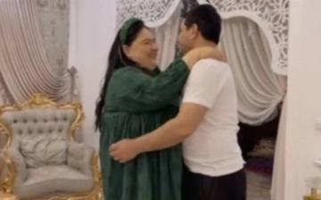 Халимахон опубликовала видео танца с мужем  