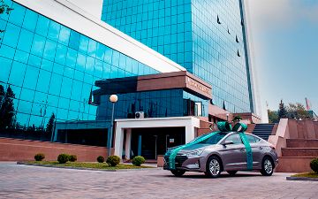 АИКБ «Ипак Йули» и VISA дарят автомобиль