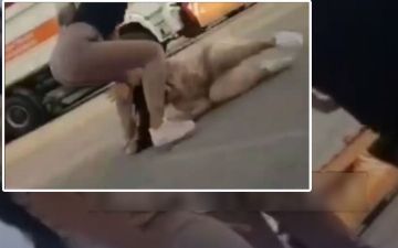 ГУВД прокомментировало видео с двумя полуголыми дерущимися девушками 