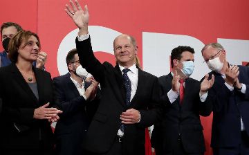 Социал-демократы ФРГ одержали победу на выборах в Бундестаг