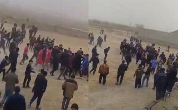 В Бухаре жители двух сел устроили потасовку во время футбольного матча — видео