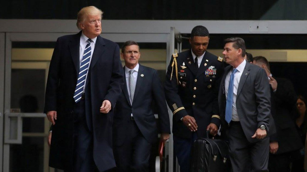 «Ядерный чемоданчик» Трампа вызвал потасовку во время его визита в КНР